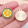 Dibujos Animados 30 Piezas de Fruta de Goteo Piña Fresa Cereza Manzana Sandía Colgante DIY Pulsera Collar Accesorios