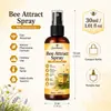 KineShineX Atractante de Abejas 30ML Colmena Atractante de Abejas en Spray Adecuado para Granjas de Abejas y Jardines al Aire Libre Herramientas de Apicultura