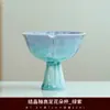 Exquisite Cristal Lótus Taça Mestra Cristal de Gelo Taça Única Uso Pessoal Xícara de Chá Cerâmica Taça para Degustação de Chá Feminina Taça de Chá Gongfu