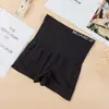 Pantalones Cortos Deportivos Moldeadores de Cuerpo Sin Costuras de Cintura Alta para Control de Abdomen para Mujer, Braguitas Ropa Interior de Seguridad Transpirable Antibacteriana