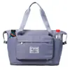 Bolsa de Almacenamiento Plegable de Gran Capacidad para Equipaje, Multifuncional para Mujer, Portátil para Estudiantes, Bolsa para Natación, Separación Seco y Húmedo, Bolsa para Yoga y Gimnasio