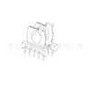 Atq17 Estrutura do Transformador Atq18 Estrutura de Baquelite Bobina de Estrutura de Alta Frequência Horizontal 5+5 Pinos 1718
