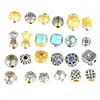 Estilo étnico retro hilo dorado y plateado cuentas Duobao Wen barril de juego cuentas plata antigua nube trasera diy accesorios de joyería estilo nacional