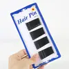 Acessórios de Cabelo Versáteis Estilo Coreano Grampo Preto Fino de Metal Pequeno Presilha de Cabelo Grampo de Borda de Arame de Aço Atacado para Mulheres