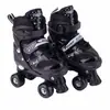 Patines clásicos de doble fila para estudiantes infantiles, polea de cuatro ruedas, cuadrados ajustables, patines de pista de patinaje