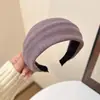 Diadema ancha estilo ins coreano para mujer con estrellas y lunares, diadema para cubrir la línea del cabello, accesorio para el cabello para hacer que la cara parezca más pequeña