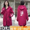 Otoño e Invierno Nuevo Resistente a la Suciedad Manga Larga Moda Forrado de Vellón Espesado Overol Delantal para Mujer Estampado Ropa de Trabajo Chaqueta para Exterior
