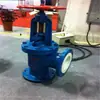 J44F46--16-25 Válvula de Cierre en Ángulo con Revestimiento de Flúor Acero Inoxidable 304L Válvula de Cierre de Flúor con Revestimiento 316L Válvula de Parada de Potencia