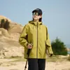 Traje de asalto de una sola capa para lluvia intensa, impresión y procesamiento, imprimir LOGOTIPO, unisex, deportes de ciclismo al aire libre, ropa para montañismo al aire libre