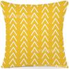 Almohada Geométrica Más Vendida de Amazon Estampado Geométrico Bohemio Moderno Material de Lino Almohada Decorativa Americana