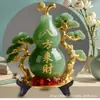 Uma Riqueza de Prosperidade Vem de Todas as Direções: Um Ornamento de Disco em Forma de Cabaça para Prosperidade Doméstica, Adequado para Sala de Estar, Quarto, Escritório ou Entrada