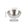 Conjunto de 16 Peças de Tigela Redonda de Aço Inoxidável Dourada com Colher para Molho, Prato para Condimentos, Tigela com Pequena Colher, Tigela para Máscara Facial