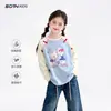 Camiseta de Manga Larga de Otoño para Niña 2026 Nueva Camisa Básica Estilo Dulce para Niños Top de Otoño con Manga Raglán
