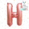 Globos de Papel de Aluminio Delgados con Letras del Alfabeto Inglés A-Z Versión Americana de 16 Pulgadas (40 cm) Decoración para Fiesta de Cumpleaños
