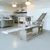 Máquina Fabricadora de Bollos al Vapor de Rodillo Doble, Máquina Multifuncional Comercial para Formar Bollos al Vapor Redondos, Máquina Integrada para Bollos al Vapor Redondos