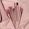Set de 12 Brochas de Maquillaje de Fibra Ultrasuave, Brocha para Polvos para Niña, Pincel para Ojos, Disponible Exclusivamente para Ventas Transfronterizas