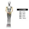 Mannequin feminino customizado multicolorido com pintura brilhante de corpo inteiro para vitrine e adereços de exposição