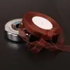 Cinta de Gasa de Nieve de 2 cm Cinta para Envolver Regalos Sombrero de Ganchillo Hecho a Mano Hilo Accesorios para el Cabello Lazo Cinta para Hornear Cinta de Satén Cinta de Seda