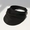 Nuevo Sombrero Visera de Organza Plisada Estilo Francés para Mujer, Diseño de Nicho de Verano, Sombrero de Malla Ligera de Lujo para Protección Solar, Sombrero de Sol
