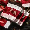 Paquete de Cien Mil Yuanes de Dinero, Bolsa Roja de Sobre, Sobre Rojo Especial para Compromiso y Boda, Sello Dorado de Regalo, Colección de Artículos para Boda