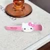 Estilo Dulce Fresco Acrílico Gato Pinza Larga con Letras Estilo Japonés Dulce Alto Valor de Belleza Estilo Chica Pinza Lateral para el Cabello Nuevo