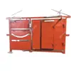 Soporte para puertas cortafuegos de cinta transportadora personalizadas, puertas cortafuegos para pasar a través de cintas transportadoras, puertas de emergencia cortafuegos para pasillos de cintas transportadoras