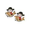 Bottons Metálicos Personalizados de Desenho Animado, Broches Criativos de Anime com Pintura Esmaltada, Bottons de Empresa, Bottons Escolares, Bottons Fofos, Logotipo Personalizado