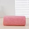 Toalla de Terciopelo Coral de Punto de Trama con Rayas Coloridas Anchas y Estrechas, Absorbente y No Fácil de Soltar, Lavado Facial Hogar Venta al por Mayor Moda Rayada