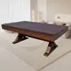 Mesa de Billar Shenling Estándar para el Hogar Mesa de Billar Americana Mesa de Billar Comercial Mesa de Ping Pong Tres en Uno