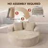 Comercio Exterior Transfronterizo Más Vendido Sofá Cama de Tela Minimalismo Italiano Moderno Sofá Cama Sala de Estar Sofá Perezoso Lavable