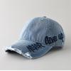 Gorra de béisbol bordada con letras y personalidad de moda para hombre y mujer, estilo urbano, informal, combinable con todo, con lengüeta de pato.