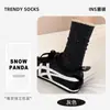 Nuevos Calcetines de Lunares con Volantes para Mujer de Primavera y Verano, Calcetines de Media Pantorrilla, Calcetines de Algodón con Borde de Encaje Estilo Japonés, Venta al por Mayor de la Industria del Calcetín de Zhuji
