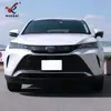 Adecuado para Toyota Harrier Parachoques Delantero Modificado Decoración de Galvanoplastia Tira Brillante de Protección Especial para Venza