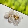 Colgante de Bola de Cristal con Flor Seca Eterna de 16 mm, Pendientes Pulsera Collar Hechos a Mano, Accesorios para Zapatos Ropa Bolsas