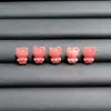 Pó de Concha Rosa Contas Prensadas Contas Espaçadoras Contas Gravadas de Concha Rainha Imitação Contas para Acessórios Pulseira DIY Colar Acessórios Atacado