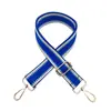 Nova cor dourada e prateada alça de ombro de seda alça longa transversal de ombro feminina acessórios de bagagem alça decorativa alça de bolsa de comércio exterior