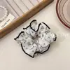 Diadema Floral Suave de Alta Gama para Mujer 2026 Nuevo Estilo Coleta Moño Sencillo para el Cabello de Uso Diario para Mujer