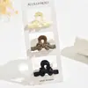 Pinza de Clip para Cabello Elegante Maillard Esmerilado de 5 cm con Lazo de Serpentina Simple Pinza de Agarre para Cola de Caballo Alta o Semi-Recogida Adorno para el Cabello