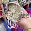 Contas pontiagudas de 4MM contas de vidro de cristal contas de furo reto cristal DIY pulseira colar brincos acessórios de cabelo acessórios
