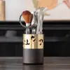 Madera de Cobre Titanio Puro Ceremonia del Té Seis Caballeros Set Juego de Té Accesorios Pinza de Té Completa Herramientas para Preparar Té Cuchillo de Té Adornos de Mesa de Té