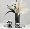 Vaso de Flores Secas Moderno Simples Enfeites Modelo Quarto Sala de Estar Sala de Jantar Mesa de Centro Armário de TV Entrada Decorações Suaves