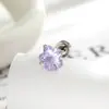Novos Brincos de Tarraxa Pequena Flor Dopamina Coloridos de Alto Padrão Estilo Ins de Nicho da Henson Jewelry