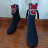 Nuevos Calcetines Navideños Populares de Amazon Transfronterizos Otoño e Invierno Algodón Calcetines Magnéticos de Moda Calcetines de Media Pantorrilla Fabricante