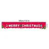 Banner de Natal Novo Transfronteiriço Tecido de Fundo para Fotos de Festa Decoração de Atmosfera ao Ar Livre Suprimentos Bandeira Pendurada Venda Direta da Fábrica