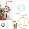 2026 Natal Transfronteiriço Novos Desenhos Bordados Bordados de Natal Coleção de Padrões Pequenos