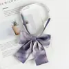 Grado Versátil Sin Corbata Camisa Lazo JK Corbata de Lazo Estudiante Femenina Departamento Japonés Estilo Preparatoria Cuello Uniforme Escolar Cinta de Flor Pequeña Cosa