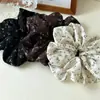 Scrunchies florais coreanos e japoneses, elásticos de cabelo frescos estilo floresta para rabo de cavalo, acessórios de cabelo scrunchie, elásticos de cabelo
