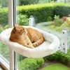 Nova Rede Dobrável para Gatos de Varanda com Ventosas Fortes para Gatos, Rede para Pendurar na Janela para Gatos Grandes, Cama para Gatos