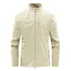 Chaqueta Impermeable para Exteriores de Primavera y Otoño para Mujer, Chaqueta Ligera Cortavientos para Montañismo, Abrigo de Cuello Alto de Gama Alta, Cortavientos Sencillo para Viajes, para Hombre