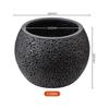 Atacado do Fabricante Vasos de Flores de Plástico Vasos de Flores Textura de Lua Pedra Vulcânica Vasos para Plantas Suculentas de Simulação para Desktop da Sala de Estar Vasos de Plantas Verdes